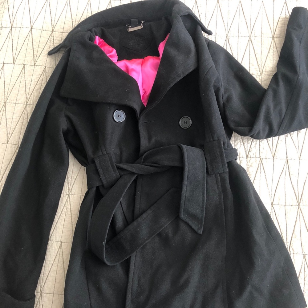Women’s peacoat- Black